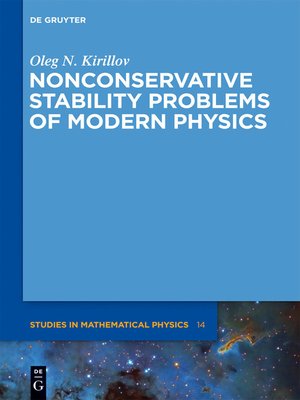 cover image of Nonconservative Stability Problems of Modern Physics